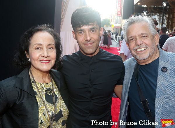 Luz Towns-Miranda, Antonio Diaz aka El Mago Pop and Luis A. Miranda Jr. Photo