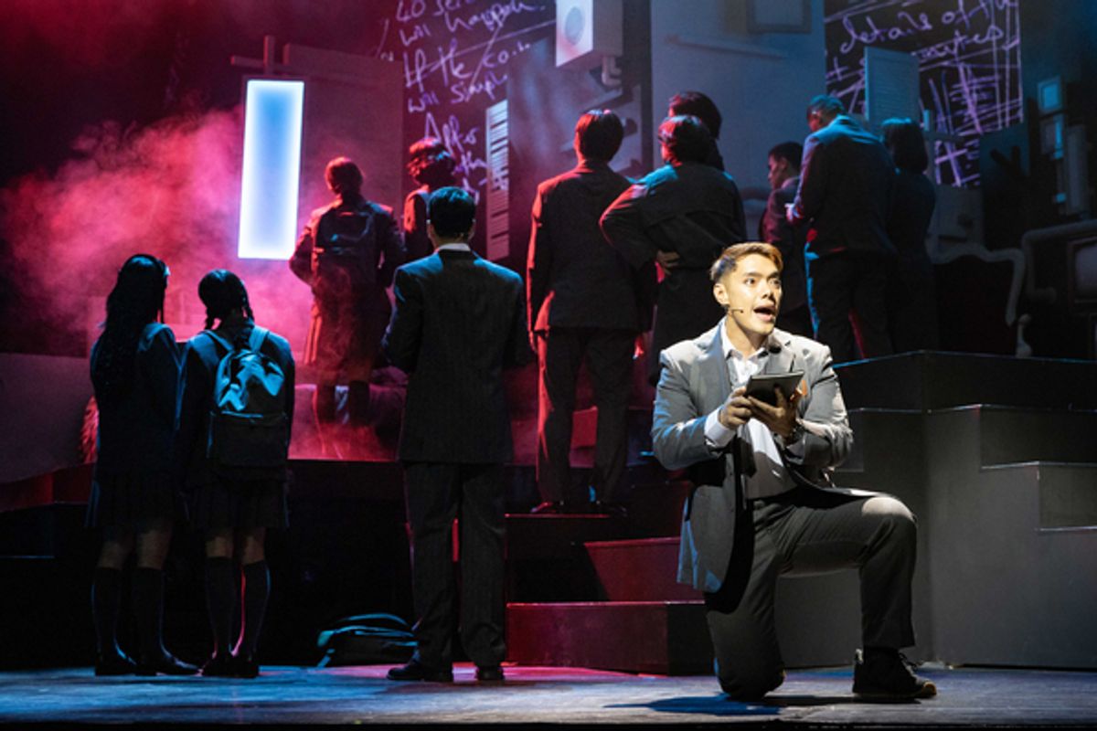 Joaquin Pedro Valdes and cast at 