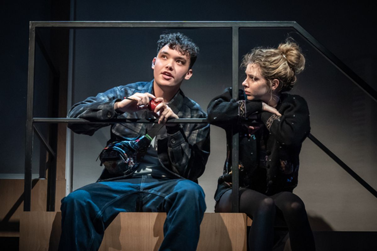 Jack Ofrecio & Eleanor Worthington-Cox at Photos: NEXT TO NORMAL at the Donmar Warehouse, Starring Caissie Levy