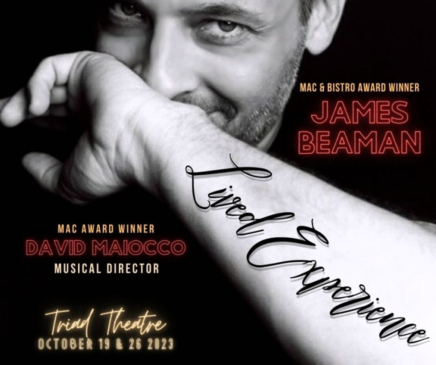 James Beaman Returns To The Cabaret Stage With LIVED EXPERIENCE at Triad Theatre  Image