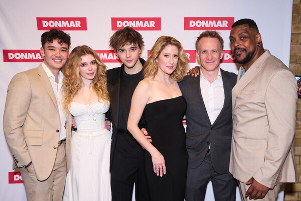 Jack Ofrecio, Eleanor Worthington-Cox, Jack Wolfe, Caissie Levy, Jamie Parker, Trevor Dion Nicholas at 