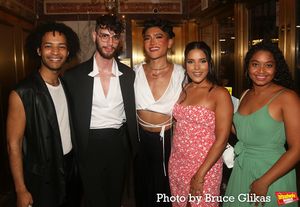 Jordan Dobson, Stephen Cashmere, Justin David Sullivan, Linedy Genao and Jasmin Fortu Photo