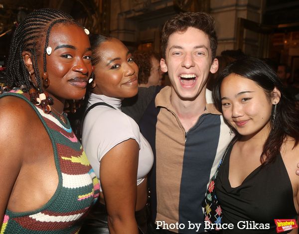 Celia Rose Gooding, Hailey Kilgore, Andrew Barth Feldman and Helen J Shen Photo