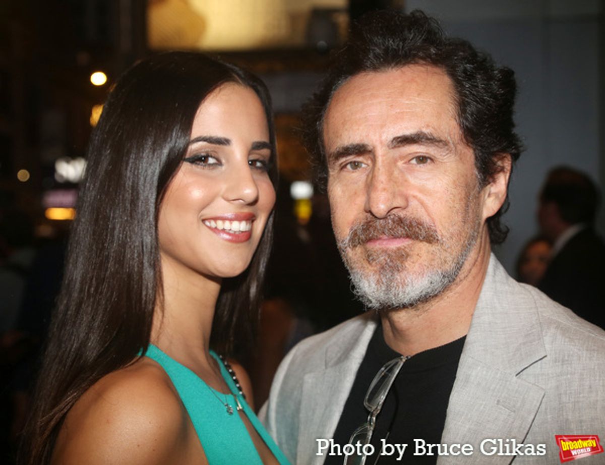 Victoria Aletta and Demian Bichir at 