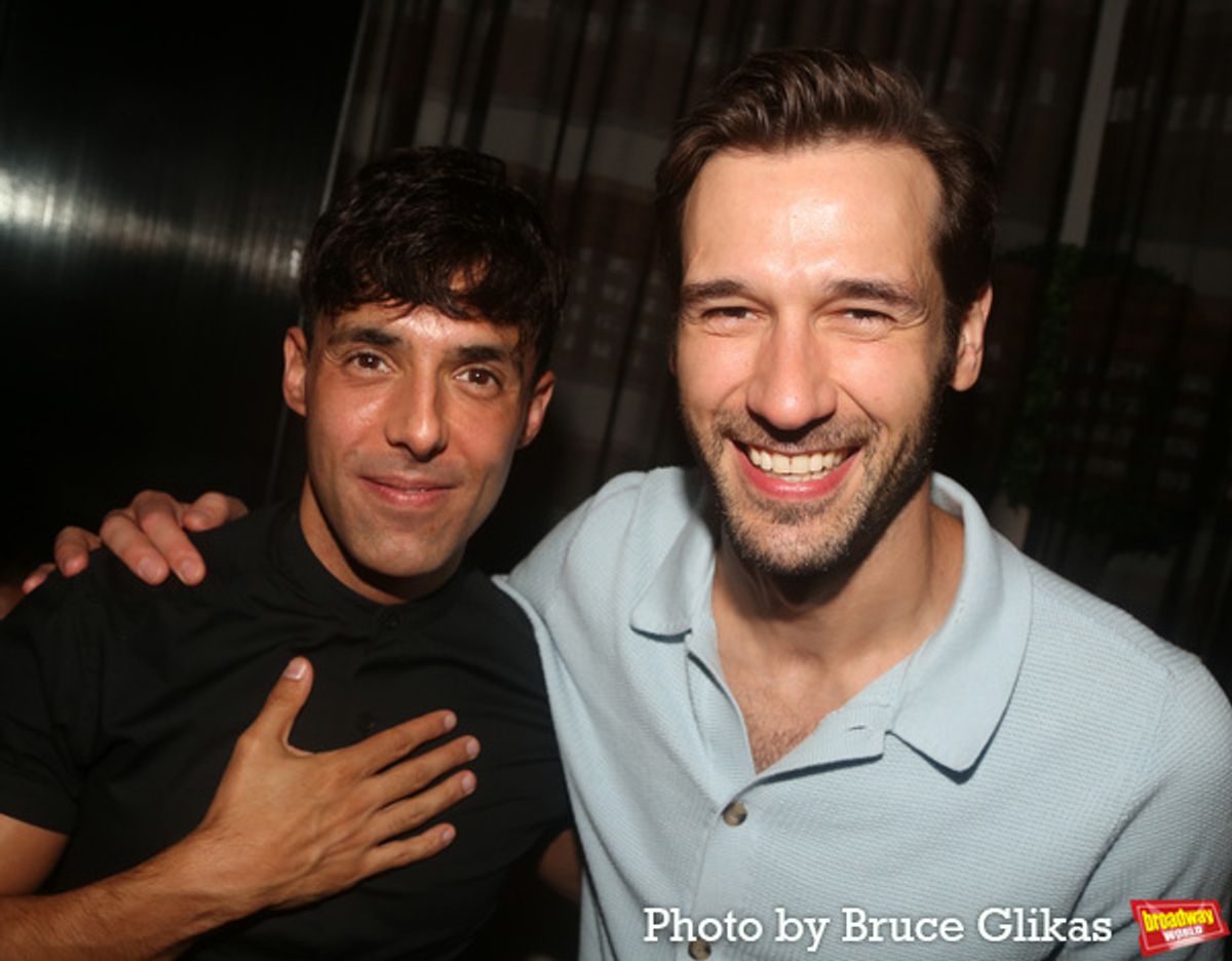 Antonio Diaz aka El Mago Pop and John Behlmann at 