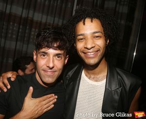 Antonio Diaz aka El Mago Pop and Jordan Dobson  Photo