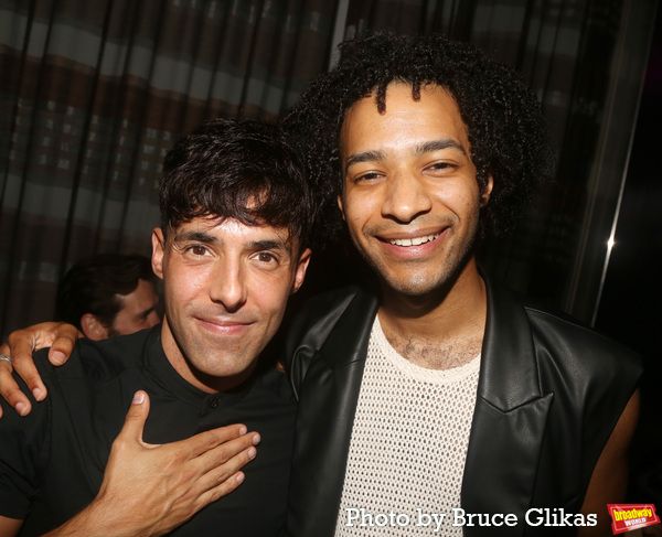 Antonio Diaz aka El Mago Pop and Jordan Dobson  Photo