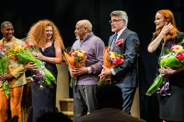 Photos: Inside Opening Night of PAY THE WRITER At Pershing Square Signature Center — photo 4 of 29