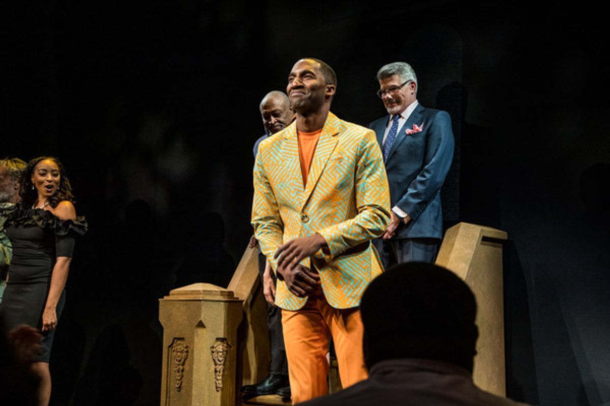 Garrett Turner and the cast of Pay the Writer at 