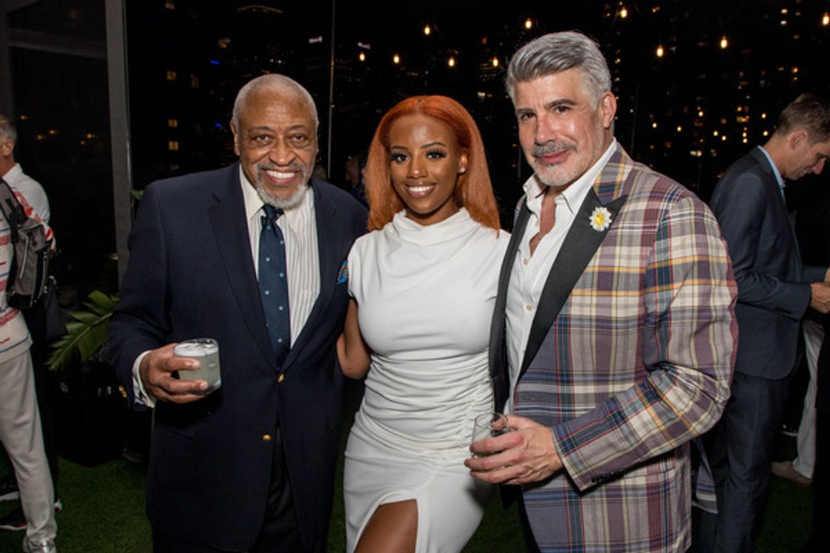Ron Canada, Harmony Harris, and Bryan Batt at 