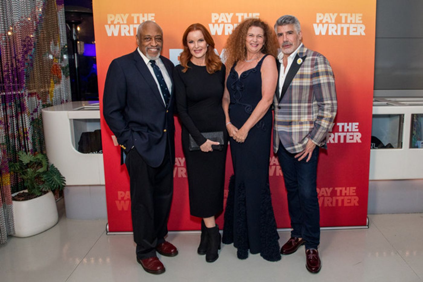 Photos: Inside Opening Night of PAY THE WRITER At Pershing Square Signature Center Photos: Inside Opening Night of PAY THE WRITER At Pershing Square Signature Center Image