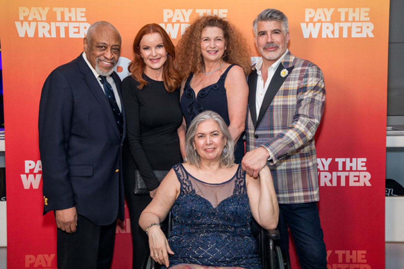 Photos: Inside Opening Night of PAY THE WRITER At Pershing Square Signature Center Photos: Inside Opening Night of PAY THE WRITER At Pershing Square Signature Center Image