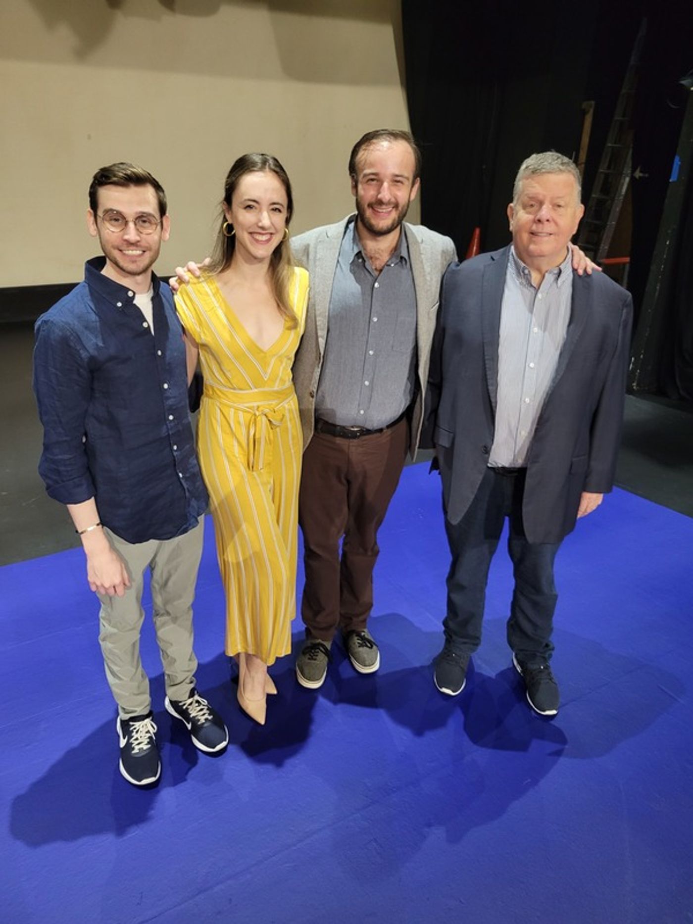 Photos: The Cast of HOW TO STEAL AN ELECTION Meets the Press  Image