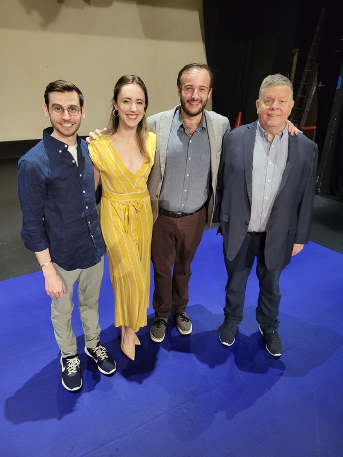 Photos: The Cast of HOW TO STEAL AN ELECTION Meets the Press  Image