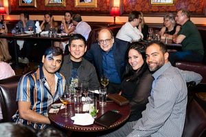 Raj Krishna, Rody Ortiz, John Minnock, Christina Poulopoli, and Matt Drucker Photo