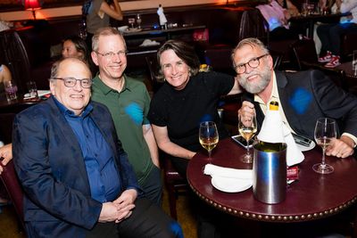 John Minnock, Chris Brandon, Diedre Taylor and guest. Photo