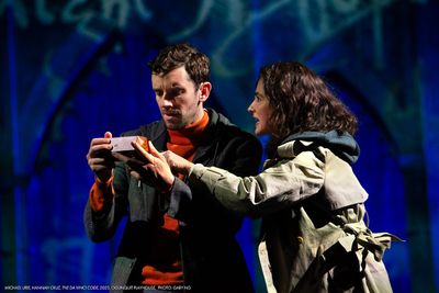 Michael Urie and Hannah Cruz Photo