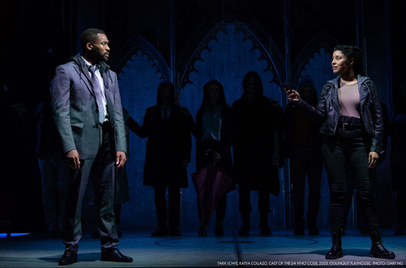Photos: Michael Urie, Hannah Cruz & More in THE DA VINCI CODE at Ogunquit Playhouse  Image