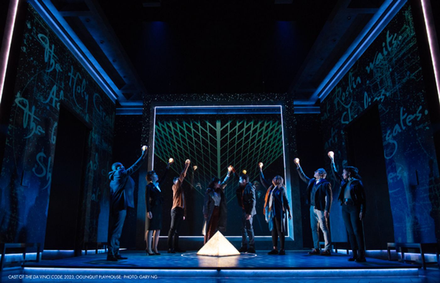 Photos: Michael Urie, Hannah Cruz & More in THE DA VINCI CODE at Ogunquit Playhouse  Image