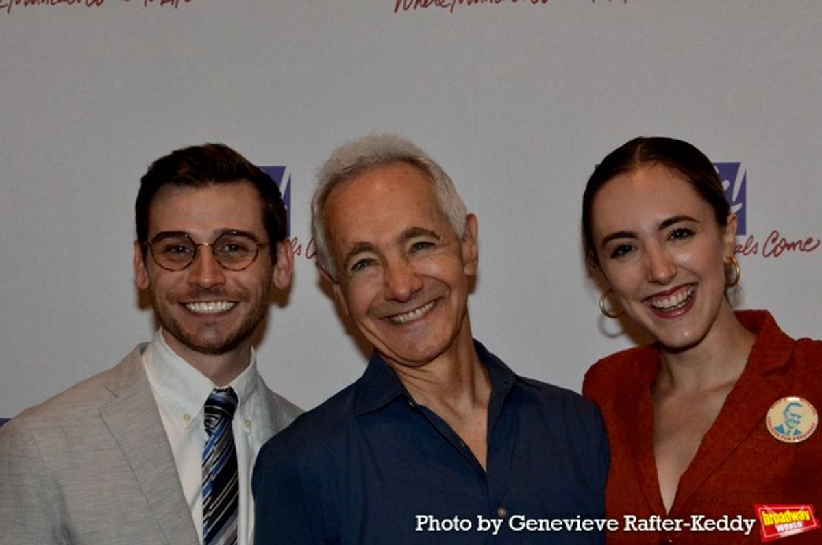 Joseph Hayward, Jason Graae and Victoria Casillo (Choreographer) at 