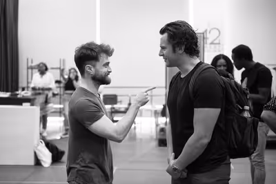Daniel Radcliffe & Jonathan Groff Photo