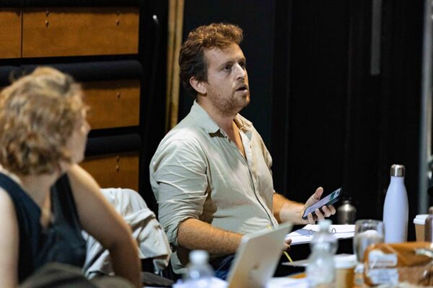 Photos: Inside Rehearsal For THE WHITE FACTORY at Marylebone Theatre  Image