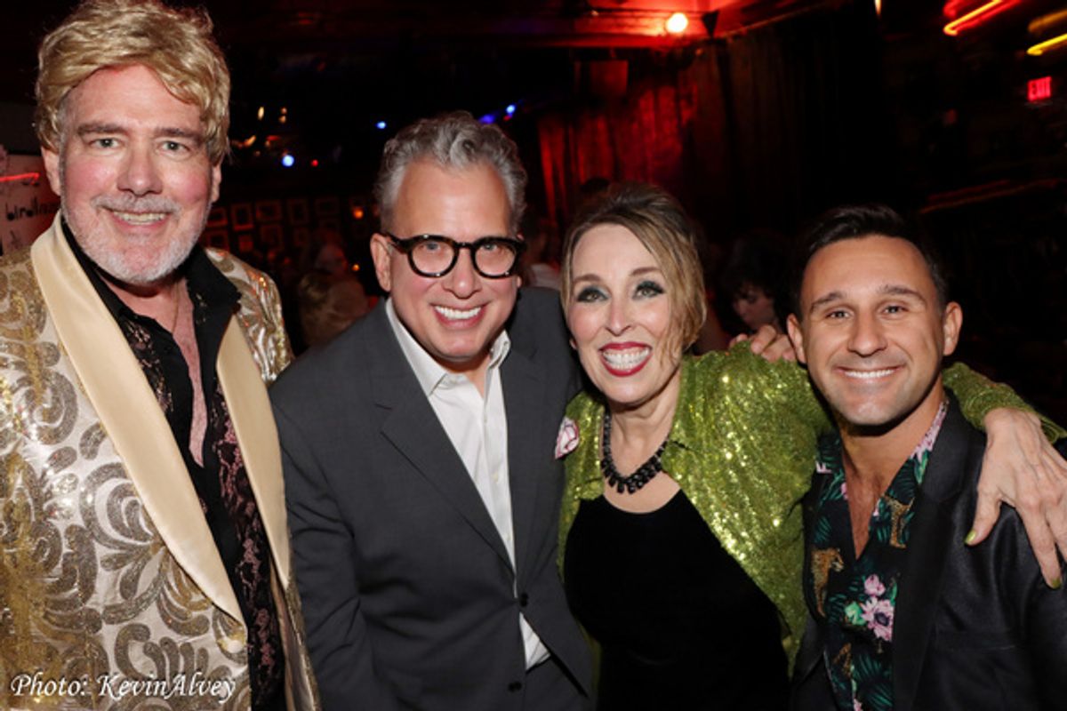 John Boswell, Billy Stritch, Susie Mosher, Nicolas King at 