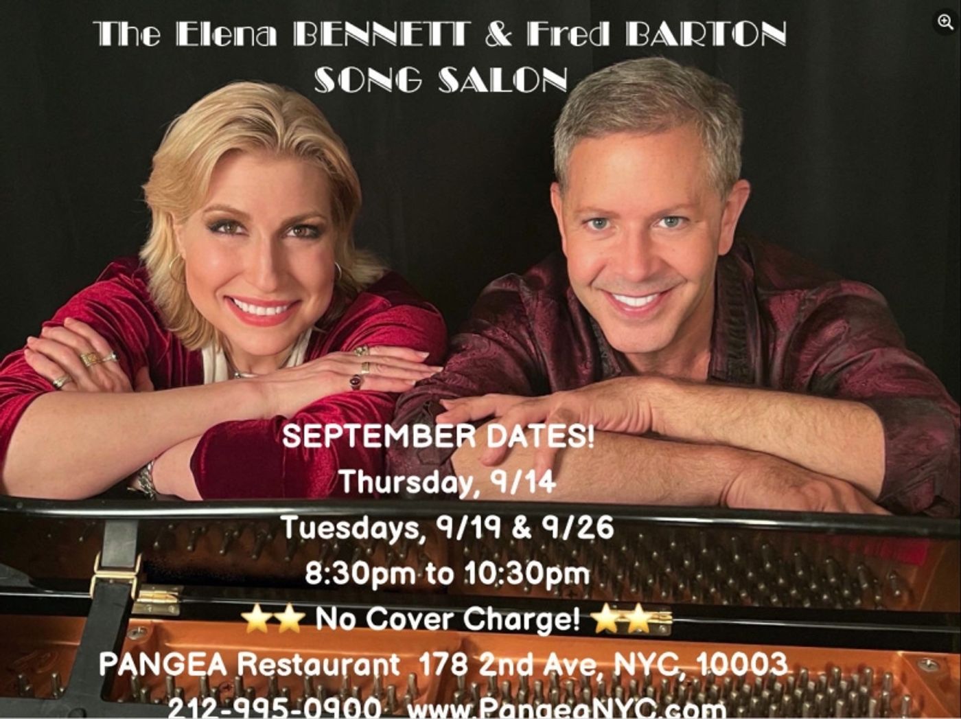 Review: BENNETT AND BARTON SONG SALON At Pangea A Fun And Relaxing Open Mic Night  Image