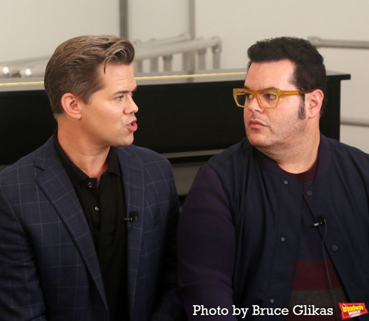 Andrew Rannells and Josh Gad  at 