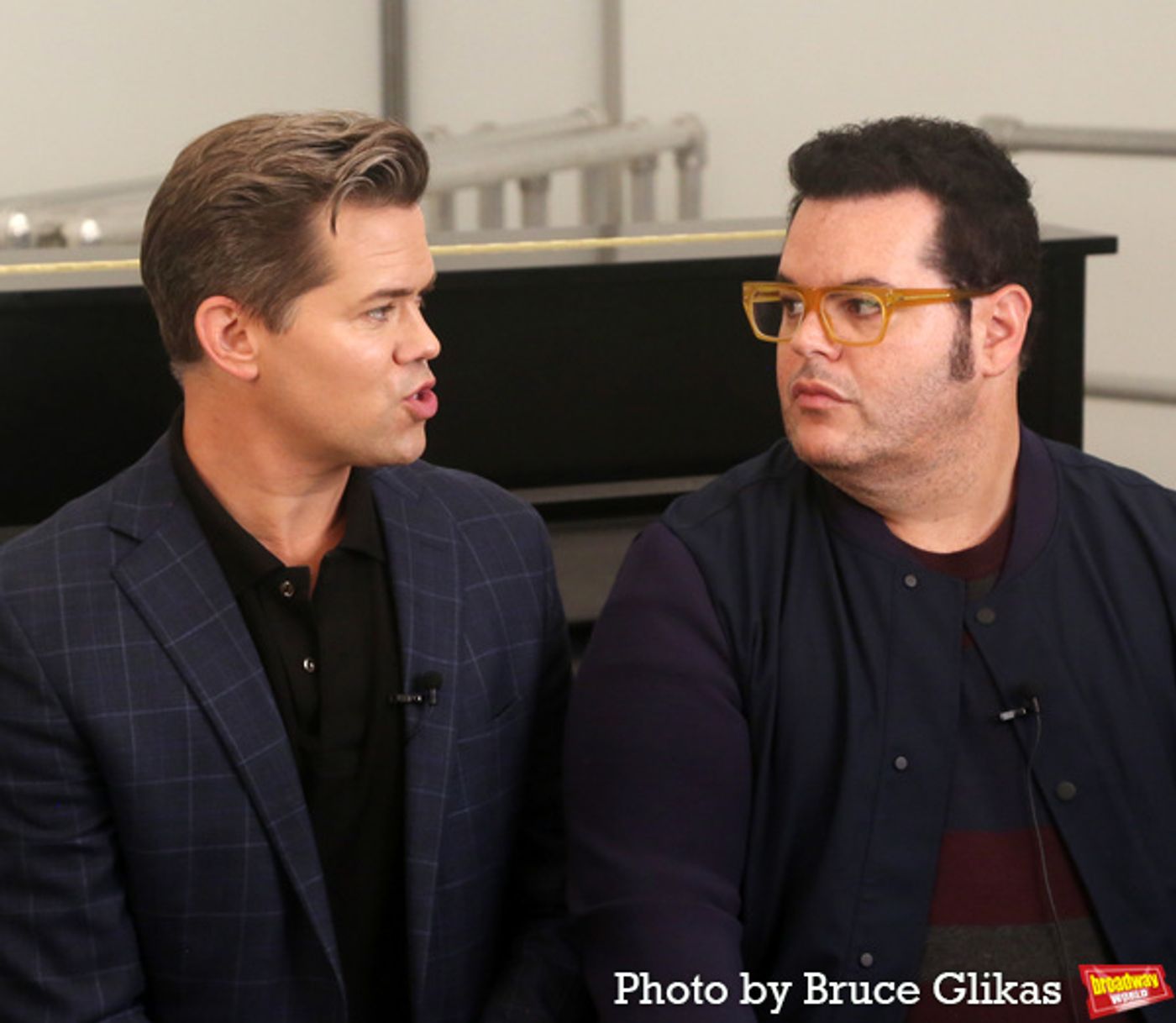 Photos: Josh Gad & Andrew Rannells Get Ready for GUTENBERG! THE MUSICAL!  Image