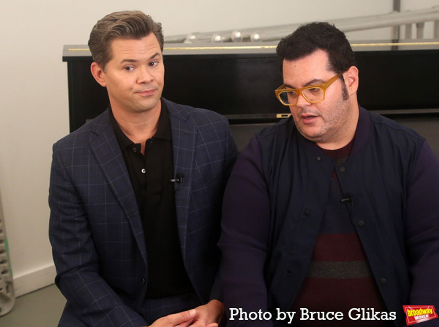 Photos: Josh Gad & Andrew Rannells Get Ready for GUTENBERG! THE MUSICAL!  Image