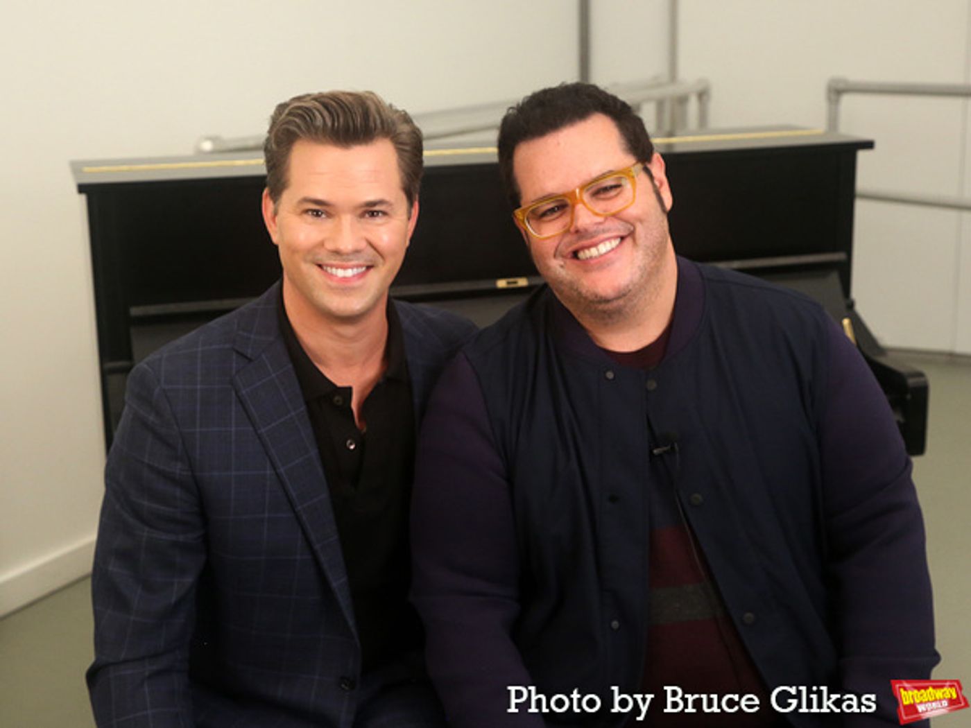 Photos: Josh Gad & Andrew Rannells Get Ready for GUTENBERG! THE MUSICAL!  Image