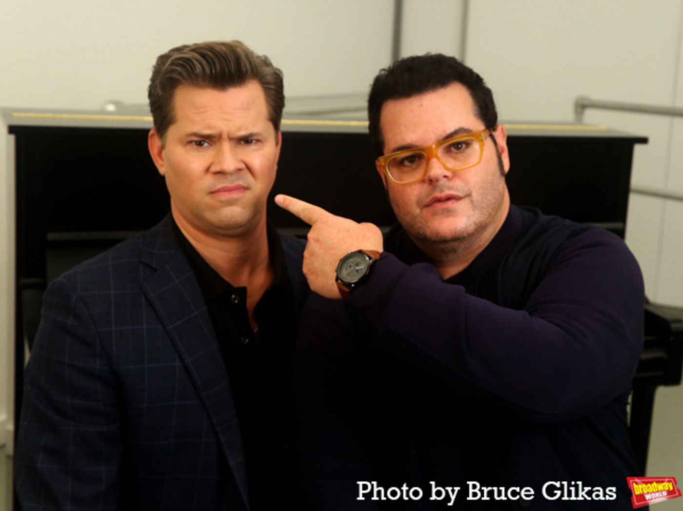 Photos: Josh Gad & Andrew Rannells Get Ready for GUTENBERG! THE MUSICAL!  Image