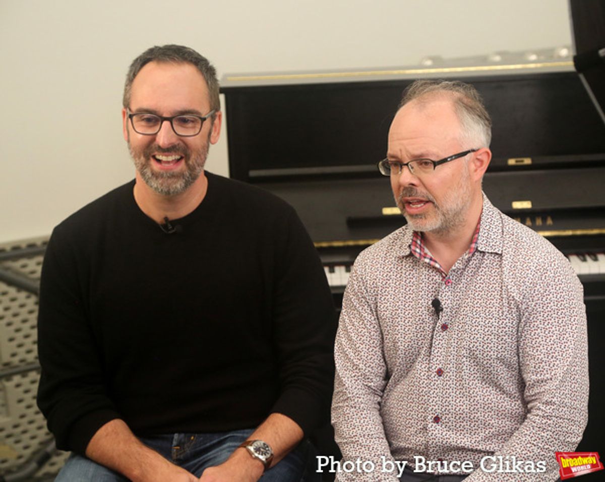 Composers/Book Writers Anthony King and Scott Brown at 