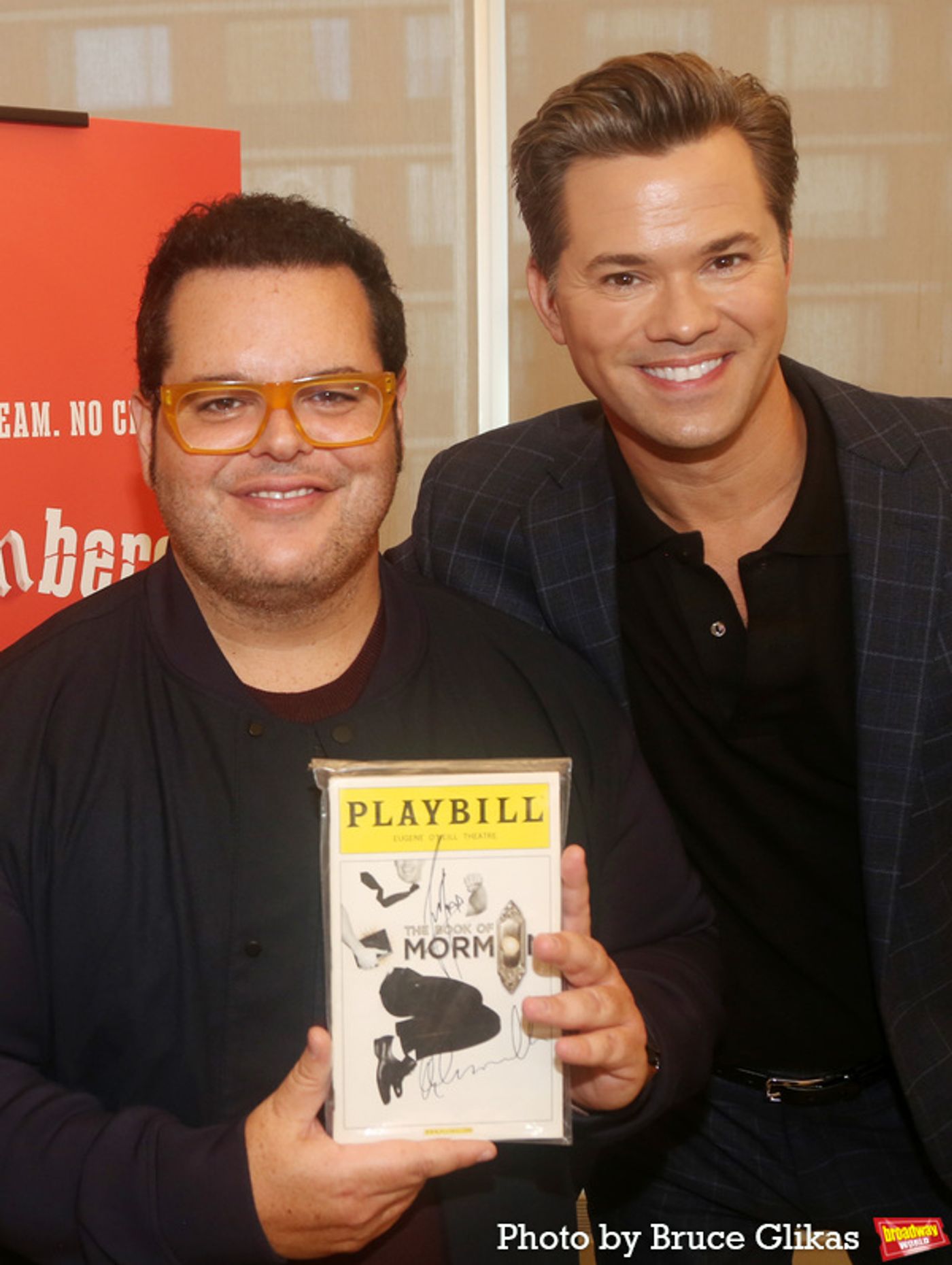 Photos: Josh Gad & Andrew Rannells Get Ready for GUTENBERG! THE MUSICAL!  Image