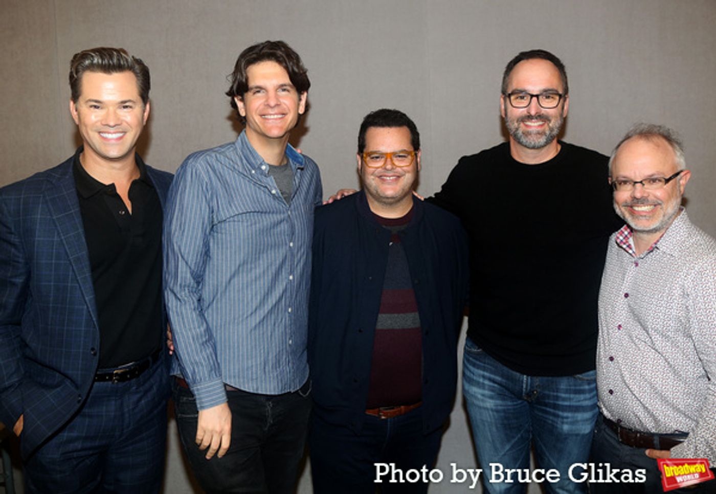 Photos: Josh Gad & Andrew Rannells Get Ready for GUTENBERG! THE MUSICAL!  Image