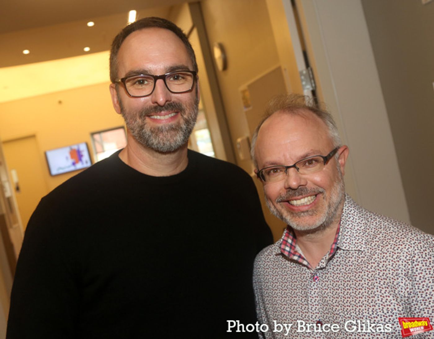 Photos: Josh Gad & Andrew Rannells Get Ready for GUTENBERG! THE MUSICAL!  Image