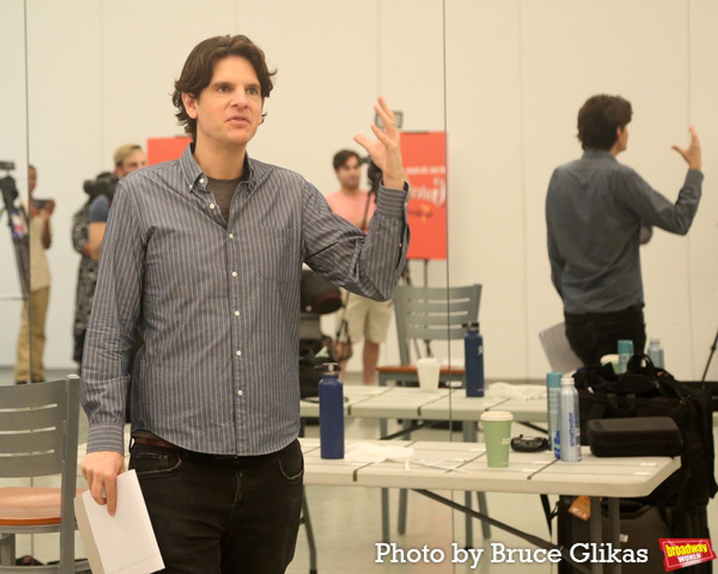 Photos: Josh Gad & Andrew Rannells Get Ready for GUTENBERG! THE MUSICAL!  Image