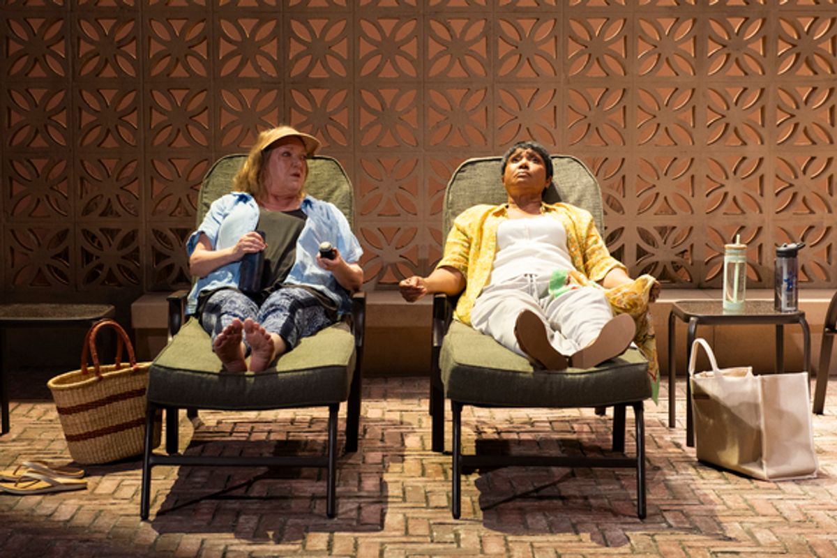 Kristine Nielsen and Brenda Pressley at 