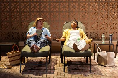 Kristine Nielsen and Brenda Pressley Photo