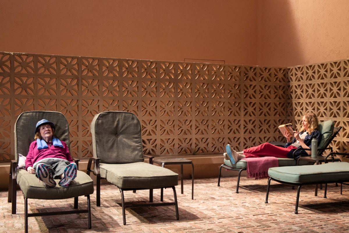 Marylouise Burke and Christina Kirk at 