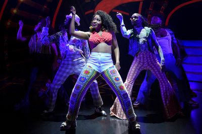 Kayla Davion and the cast of HIPPEST TRIP – The Soul Train Musical,  Photo