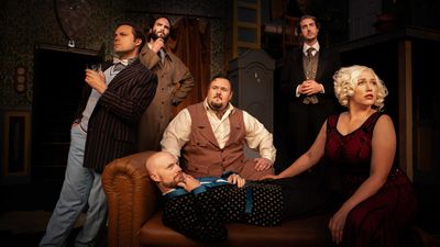 Paul Richter, Frank Roberts, Kyle Sinclair, Blake R. York, Jacob Tice & Gretchen Boyt Photo