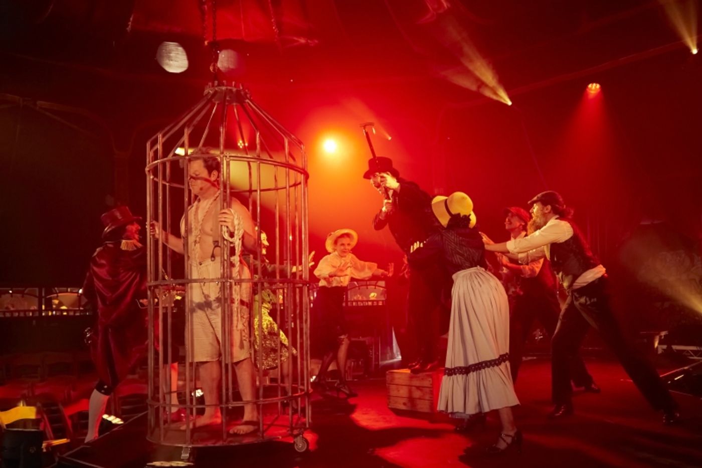 REVIEW: The Wildly Fictionalized THE MARVELLOUS ELEPHANT MAN THE MUSICAL Pays Homage To Victorian Age Obsession With Human Oddities And Penny Dreadfuls  Image