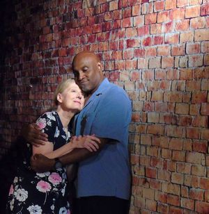 Kathy Bell Denton (Eunice), Mark V Jones (Steve) Photo