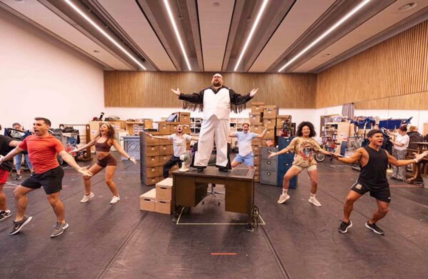 Photos: Inside Rehearsal For the UK and Ireland Tour of SISTER ACT THE MUSICAL Photos: Inside Rehearsal For the UK and Ireland Tour of SISTER ACT THE MUSICAL Image