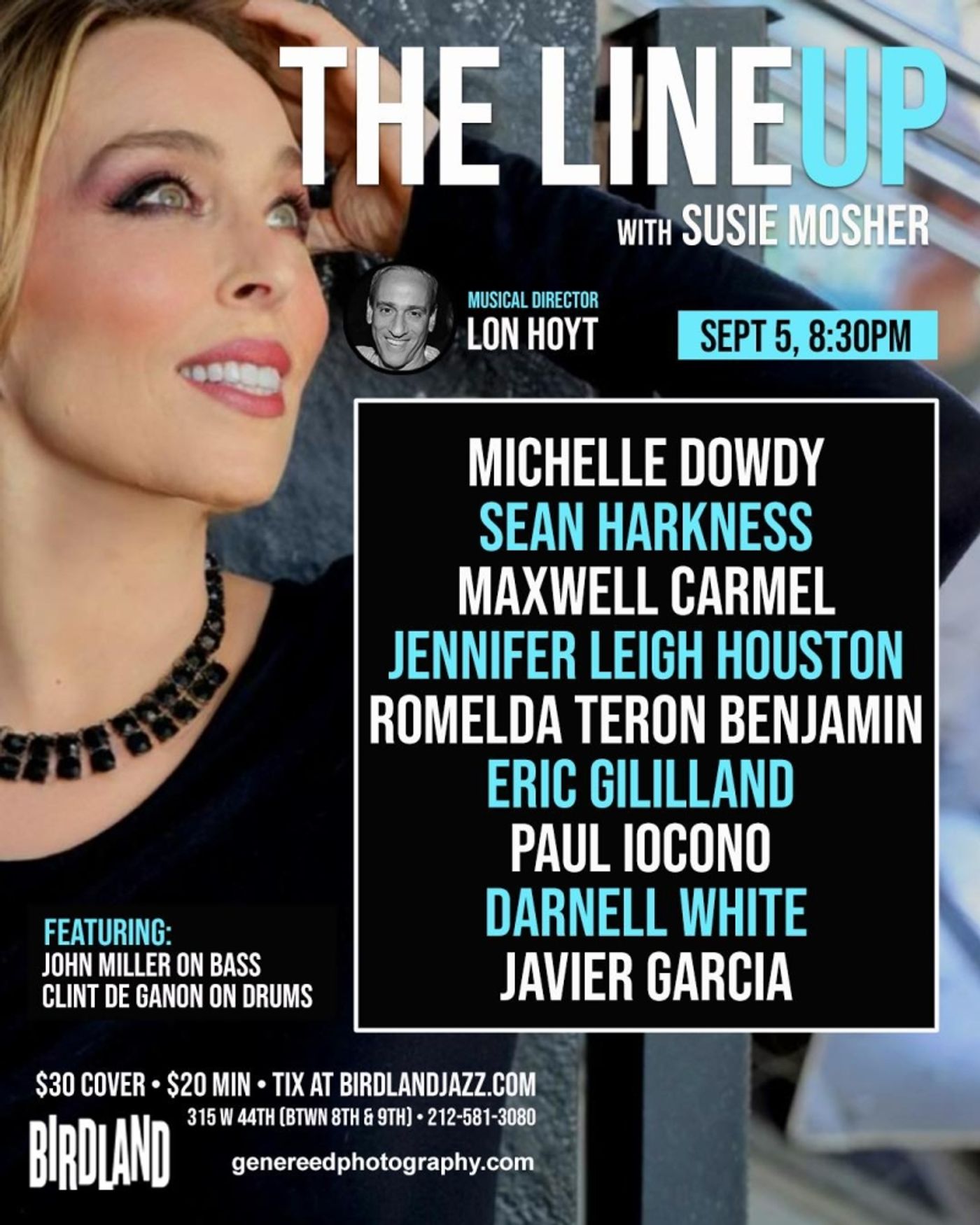 Photos: August 29th THE LINEUP WITH SUSIE MOSHER at Birdland Theater  Image