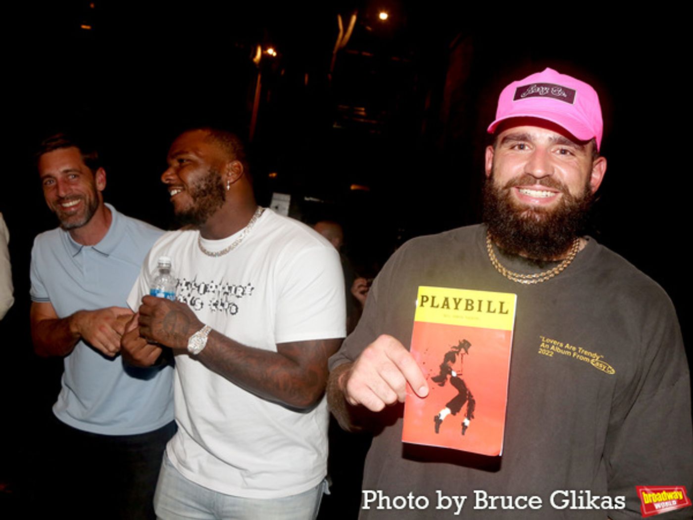 Photos: Aaron Rodgers & The New York Jets Visit MJ for HARD KNOCKS Finale Photos: Aaron Rodgers & The New York Jets Visit MJ for HARD KNOCKS Finale Image