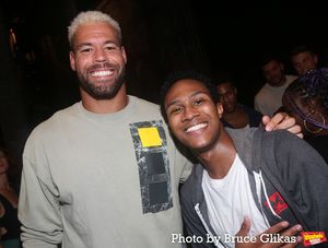 NY Jets CJ Uzomah and Elijah Johnson  Photo