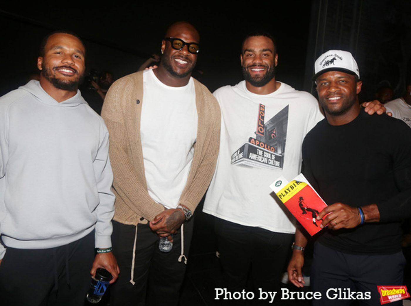 Photos: Aaron Rodgers & The New York Jets Visit MJ for HARD KNOCKS Finale Photos: Aaron Rodgers & The New York Jets Visit MJ for HARD KNOCKS Finale Image